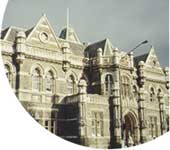 Photo of Dunedin's High Court building. 