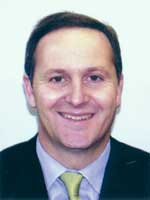 Photo of John Key. 