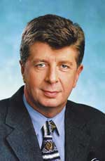 Photo of Maurice Williamson. 